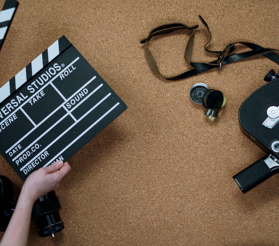 Person Holding Black and White Card